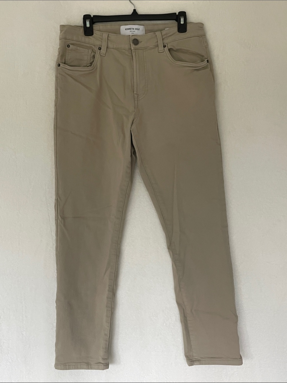 Kenneth Cole New York Athletic Fit Stretch Mens Pants 32x30 Chino Jeans
